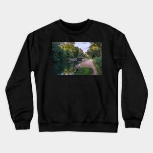 The Kennet and Avon near Sulhamstead Crewneck Sweatshirt